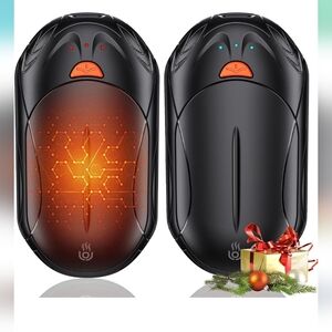 Hand Warmers Rechargeable 2 Pack,AI 6000mAh Rechargeable Hand Warmer